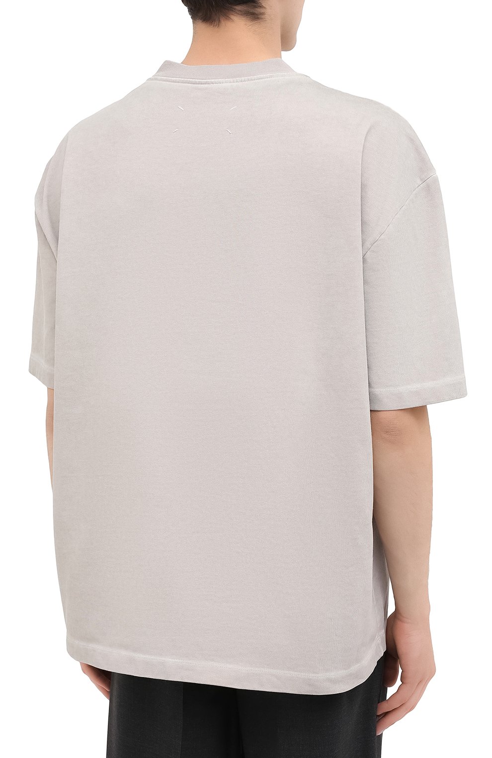 Хлопковая футболка MAISON MARGIELA, арт. S50GC0626/S23366, фото 4