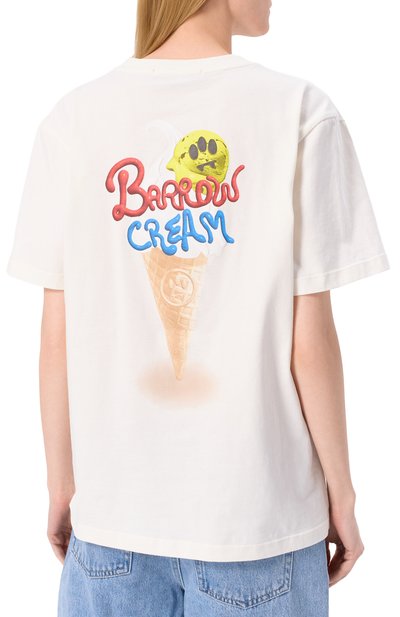 Хлопковая футболка BARROW, арт. S5BWW0TH161, фото 4