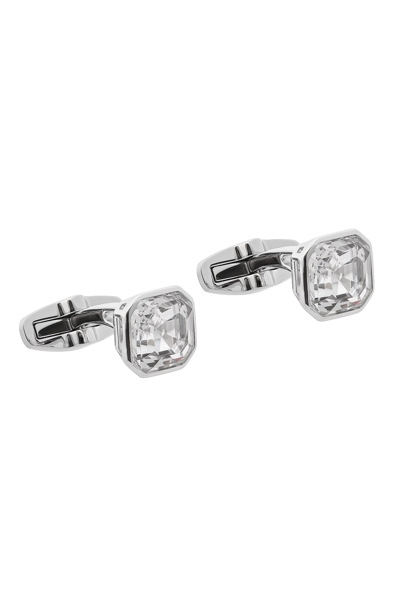 Запонки millenia SWAROVSKI серебряного цвета по цене 12150 руб., арт. 5733306, фото 1 Запонки millenia SWAROVSKI, арт. 5733306, фото 1