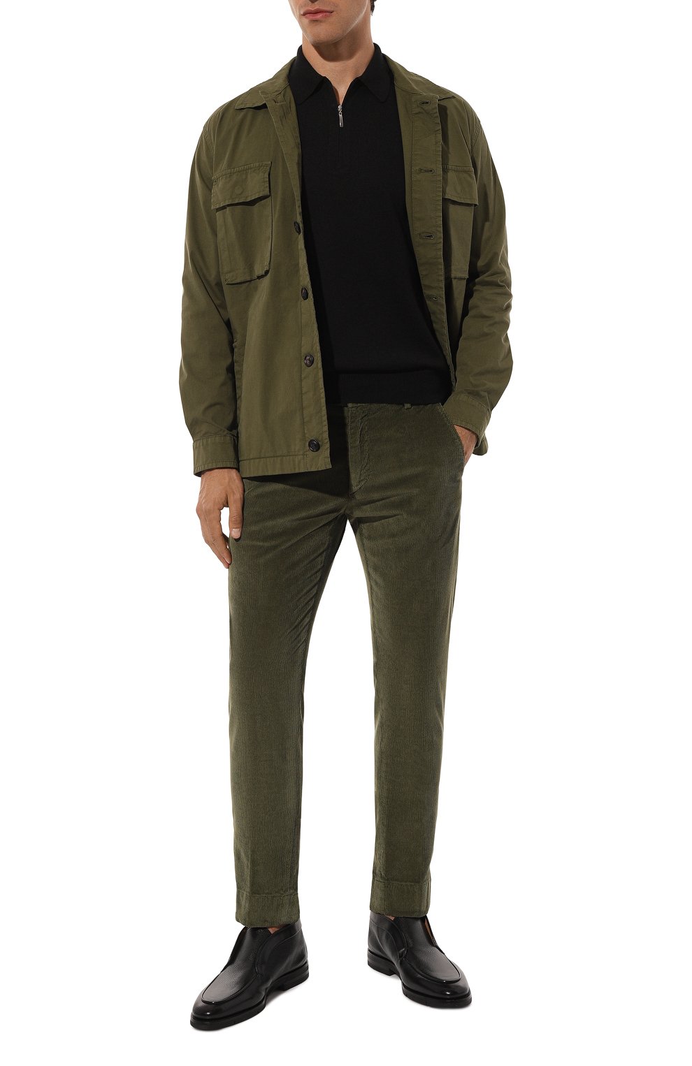 Шерстяное поло GRAN SASSO черного цвета по цене 27500 руб., арт. 55125/14290, фото 2 Шерстяное поло GRAN SASSO, арт. 55125/14290, фото 2