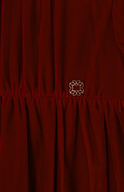 Бархатное платье ELIE SAAB JUNIOR, арт. EGAB019/TS1039, фото 3