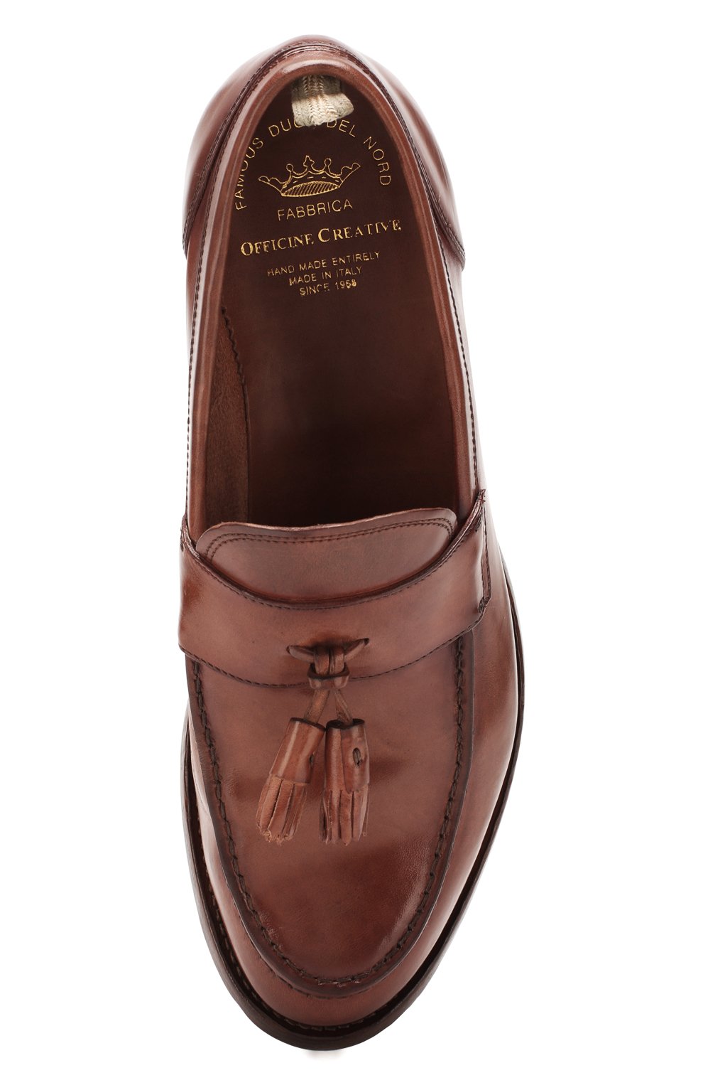 Кожаные лоферы OFFICINE CREATIVE, арт. ANAT0MIA/75/AER0 CANY0N, фото 5