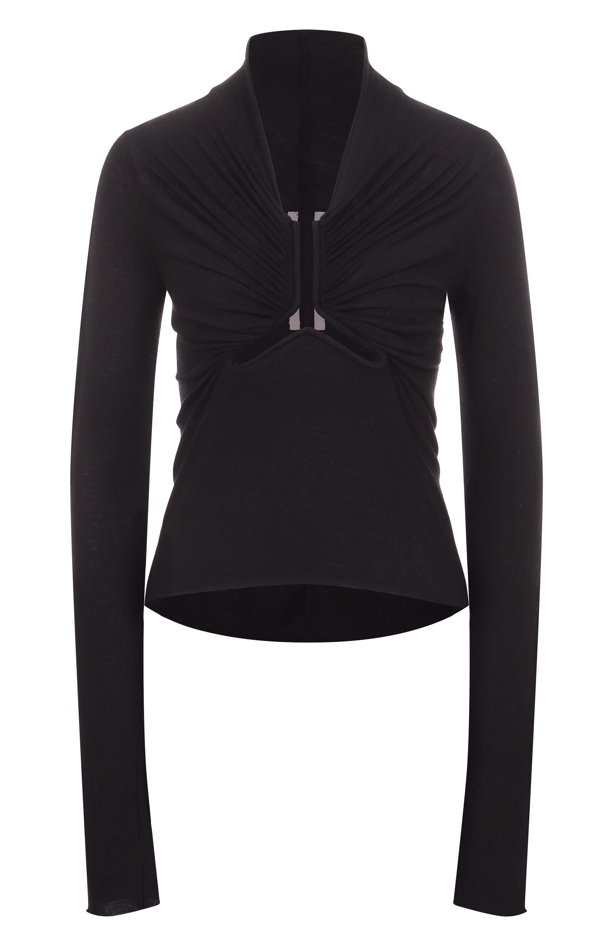 Пуловер из шерсти и вискозы RICK OWENS, арт. RP02E4266/JR, фото 1