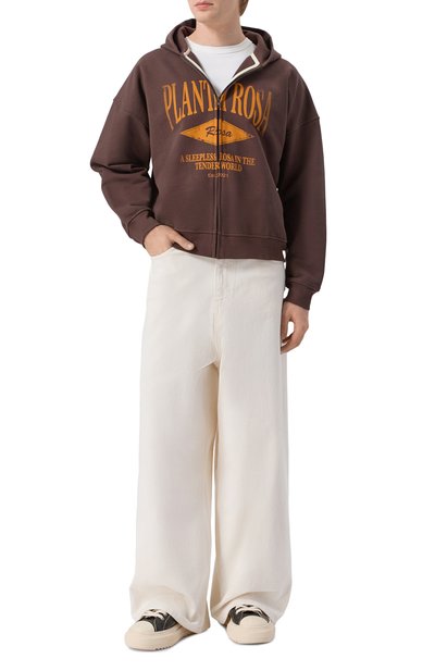 Джинсы PLANTA ROSA кремового цвета по цене 29500 руб., арт. PR/JEANS007, фото 2 Джинсы PLANTA ROSA, арт. PR/JEANS007, фото 2