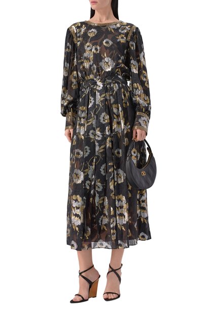 Женское шелковое платье VALENTINO, арт. 8B3VAJC0/A1B