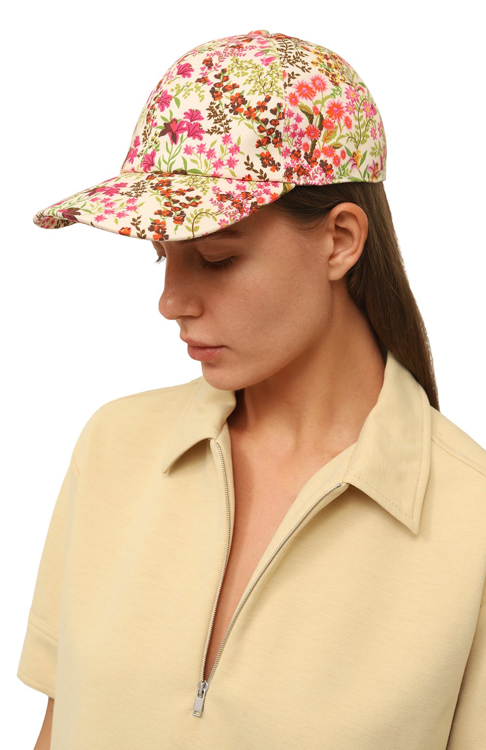 Хлопковая бейсболка GUCCI, арт. 656183 4HAFA, фото 2