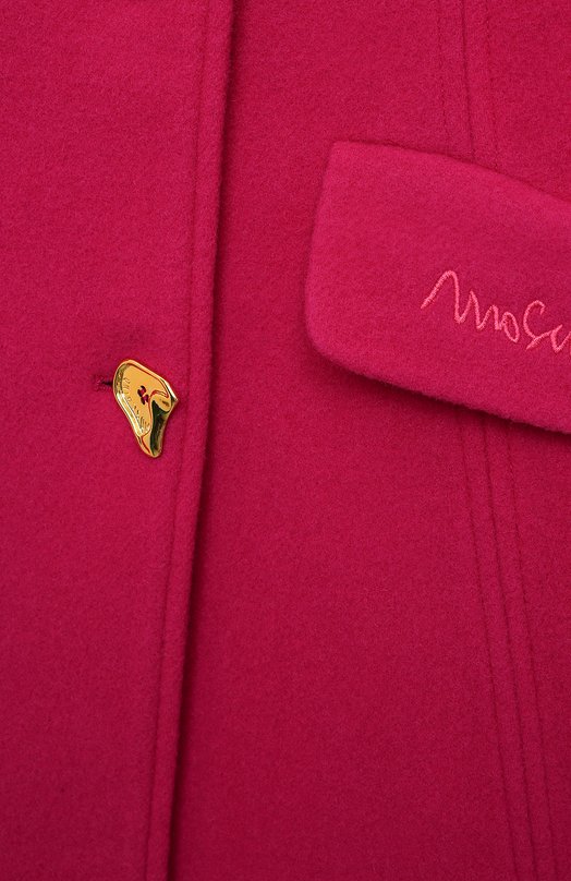 Шерстяное пальто Moschino 3