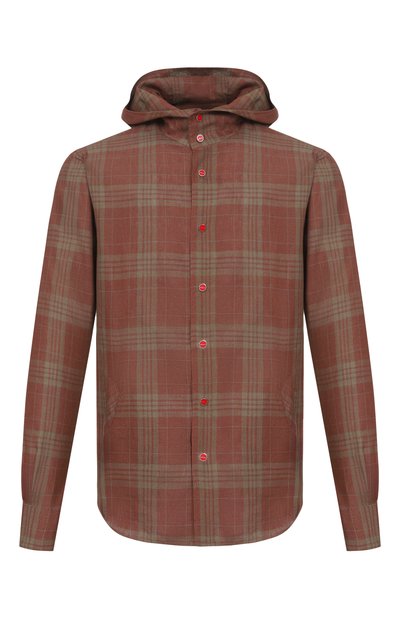 Мужская льняная рубашка KITON, арт. UMCMARH0926910