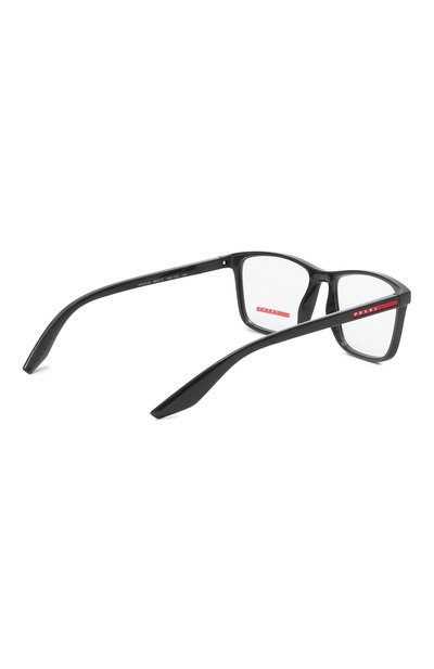 Оправа PRADA LINEA ROSSA черного цвета по цене 35800 руб., арт. 01QV-1AB101, фото 4 Оправа PRADA LINEA ROSSA, арт. 01QV-1AB101, фото 4