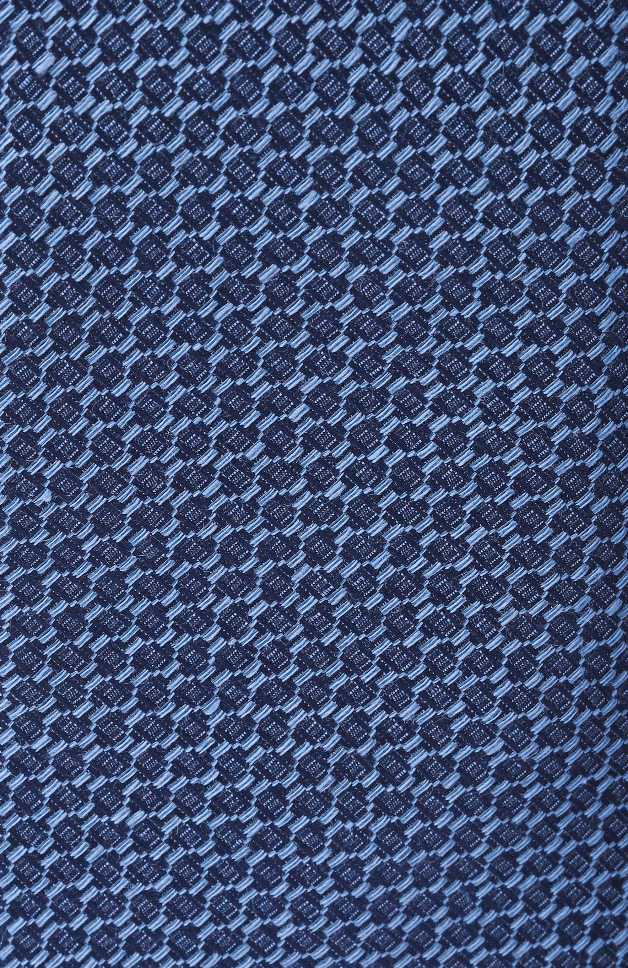 Галстук из шелка и льна CANALI, арт. 18/HJ04547, фото 4