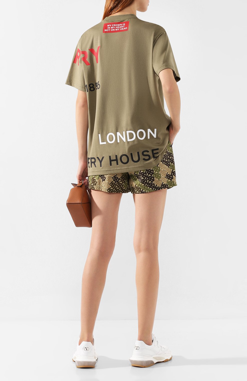 Хлопковая футболка BURBERRY, арт. 8015326, фото 2