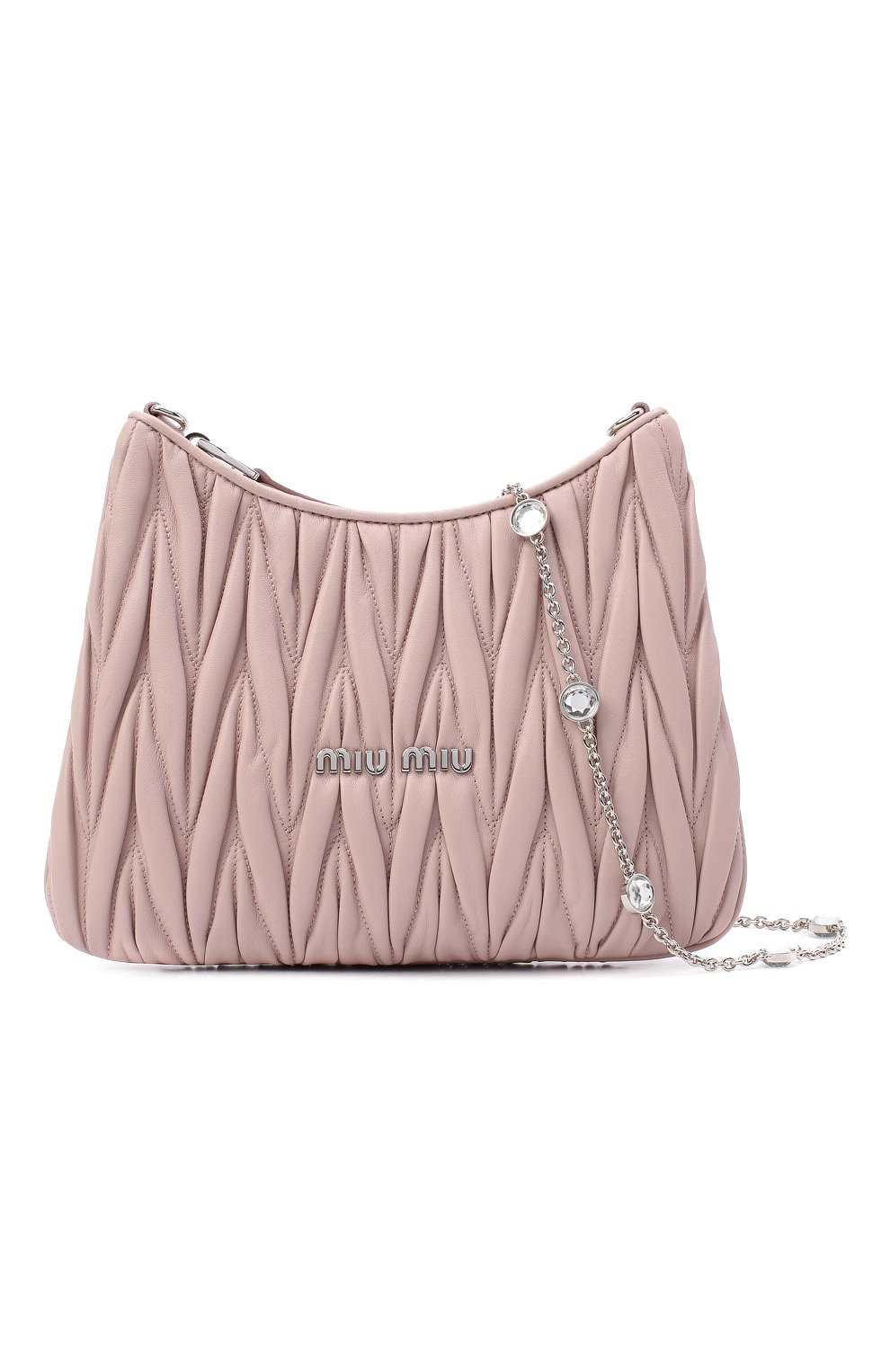 Сумка MIU MIU розового цвета по цене 170000 руб., арт. 5BH189-2CE3-F0D91-OOO, фото 5 Сумка MIU MIU, арт. 5BH189-2CE3-F0D91-OOO, фото 5