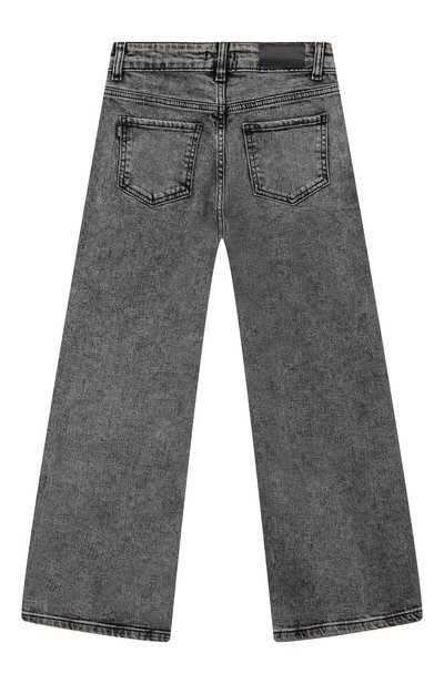 Джинсы MSGM KIDS серого цвета по цене 14850 руб., арт. F3MSJGDP049, фото 2 Джинсы MSGM KIDS, арт. F3MSJGDP049, фото 2