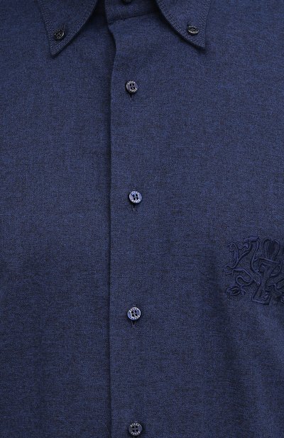 Хлопковая рубашка ZILLI, арт. MFW-45007-301082/ZS180, фото 5