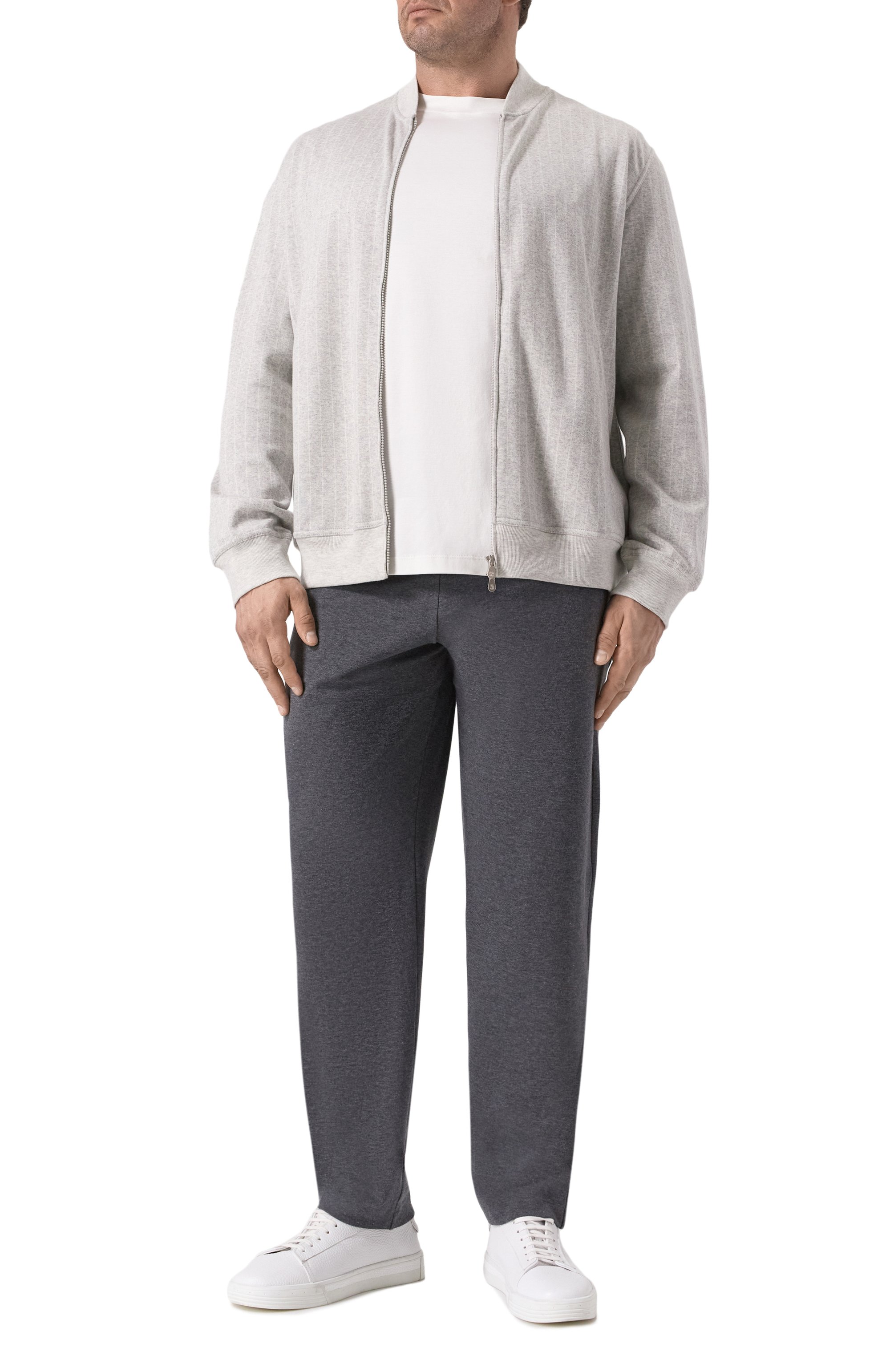 Хлопковая футболка BRUNELLO CUCINELLI, арт. M0B137444W, фото 2