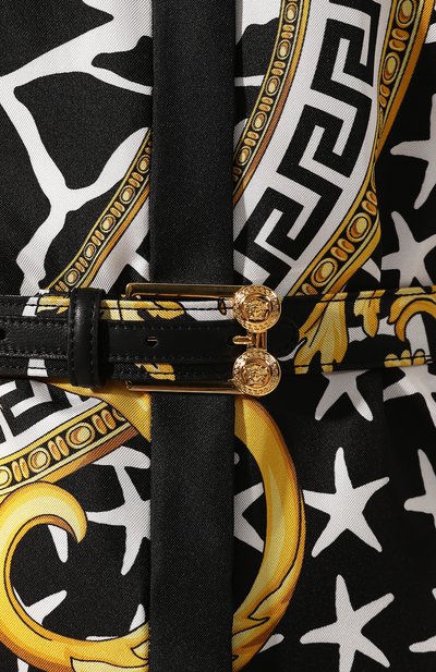 Шелковое платье VERSACE разноцветного цвета по цене 272000 руб., арт. A83363/A231030, фото 5 Шелковое платье VERSACE, арт. A83363/A231030, фото 5