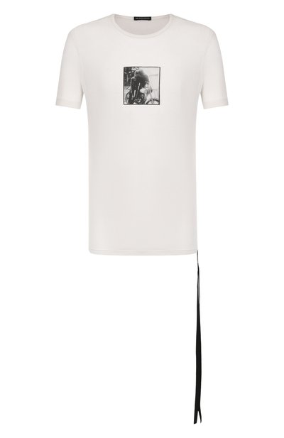Мужская хлопковая футболка ANN DEMEULEMEESTER, арт. B0013220/FA206