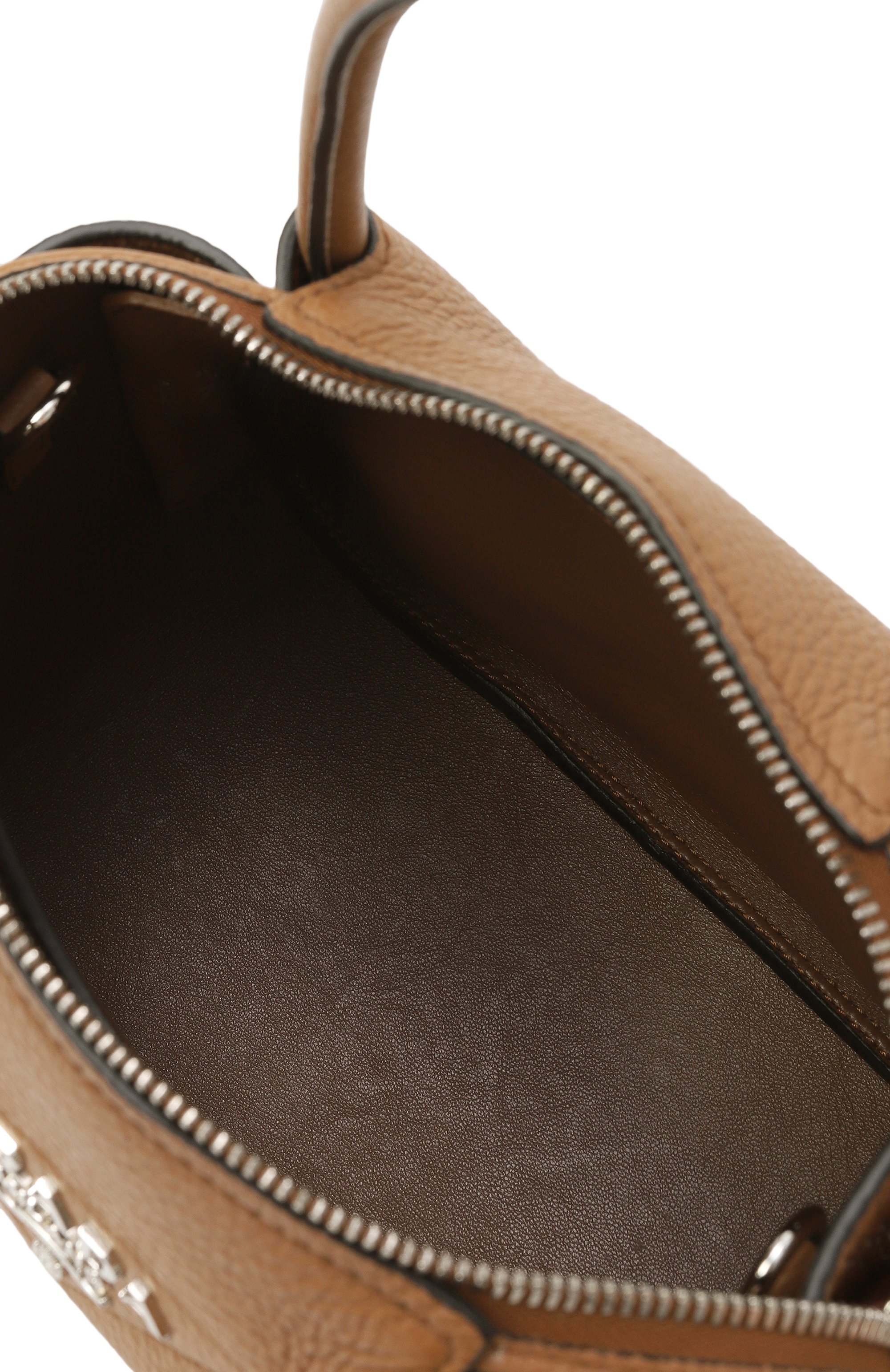 Сумка flou mini PRADA коричневого цвета по цене 436000 руб., арт. 1BA362/2DKV, фото 5 Сумка flou mini PRADA, арт. 1BA362/2DKV, фото 5