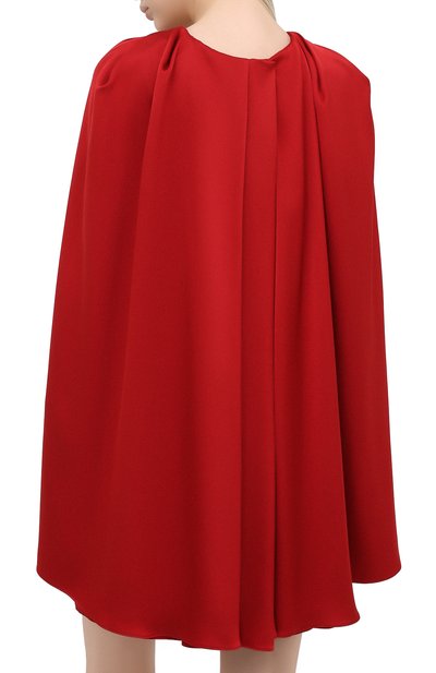 Атласное платье ALEXANDER MCQUEEN, арт. 629351/QBAAE, фото 4