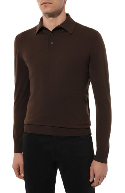 Шерстяное поло COLOMBO, арт. MA00227/2-80APL, фото 3