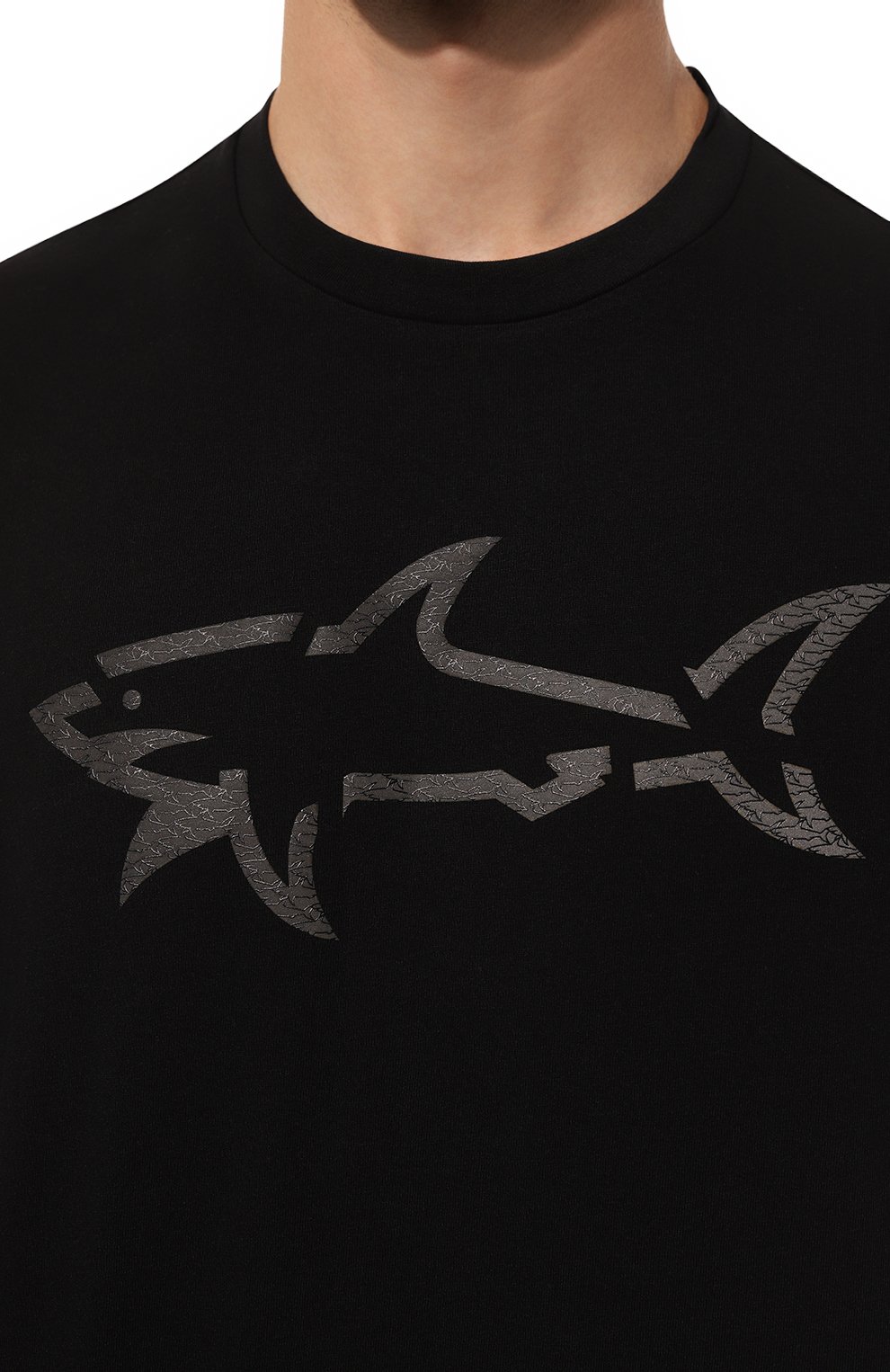 Хлопковая футболка PAUL&SHARK, арт. 14311653/011, фото 5