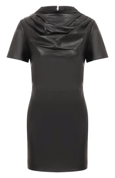 Женское кожаное платье GIUSEPPE DI MORABITO, арт. 05FWDR454P 05351