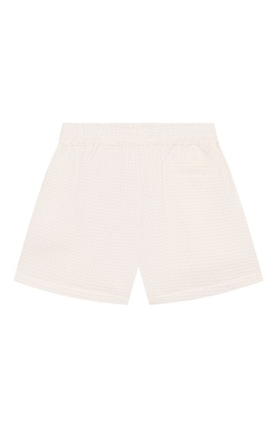 Хлопковые шорты DOLCE & GABBANA молочного цвета по цене 28450 руб., арт. L13Q97/FU628, фото 2 Хлопковые шорты DOLCE & GABBANA, арт. L13Q97/FU628, фото 2
