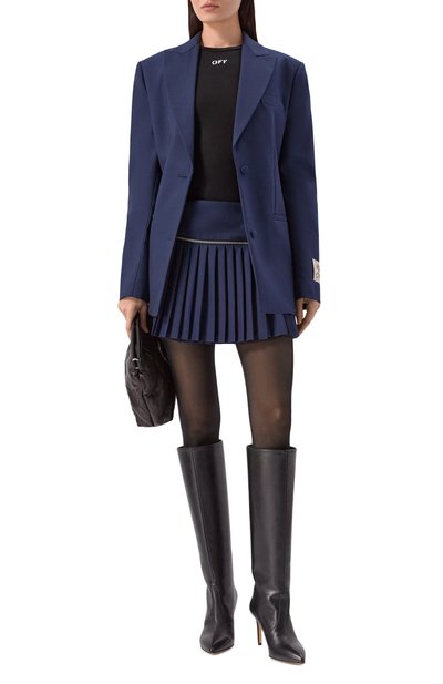 Плиссированная юбка OFF-WHITE, арт. 0WCU01FF25FAB001, фото 2