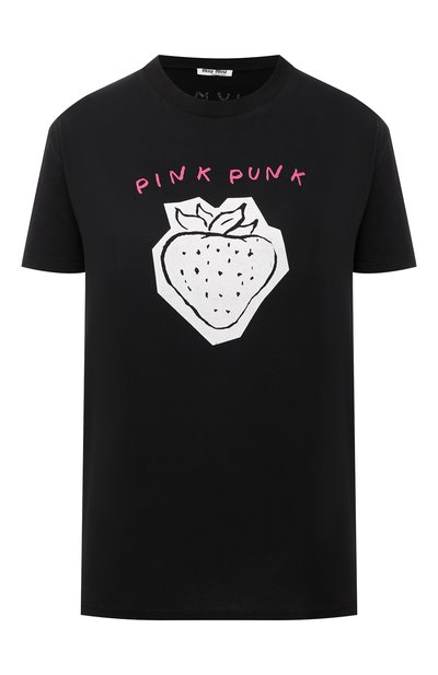 Хлопковая футболка MIU MIU, арт. MJN168-1WAR-F0002, фото 1