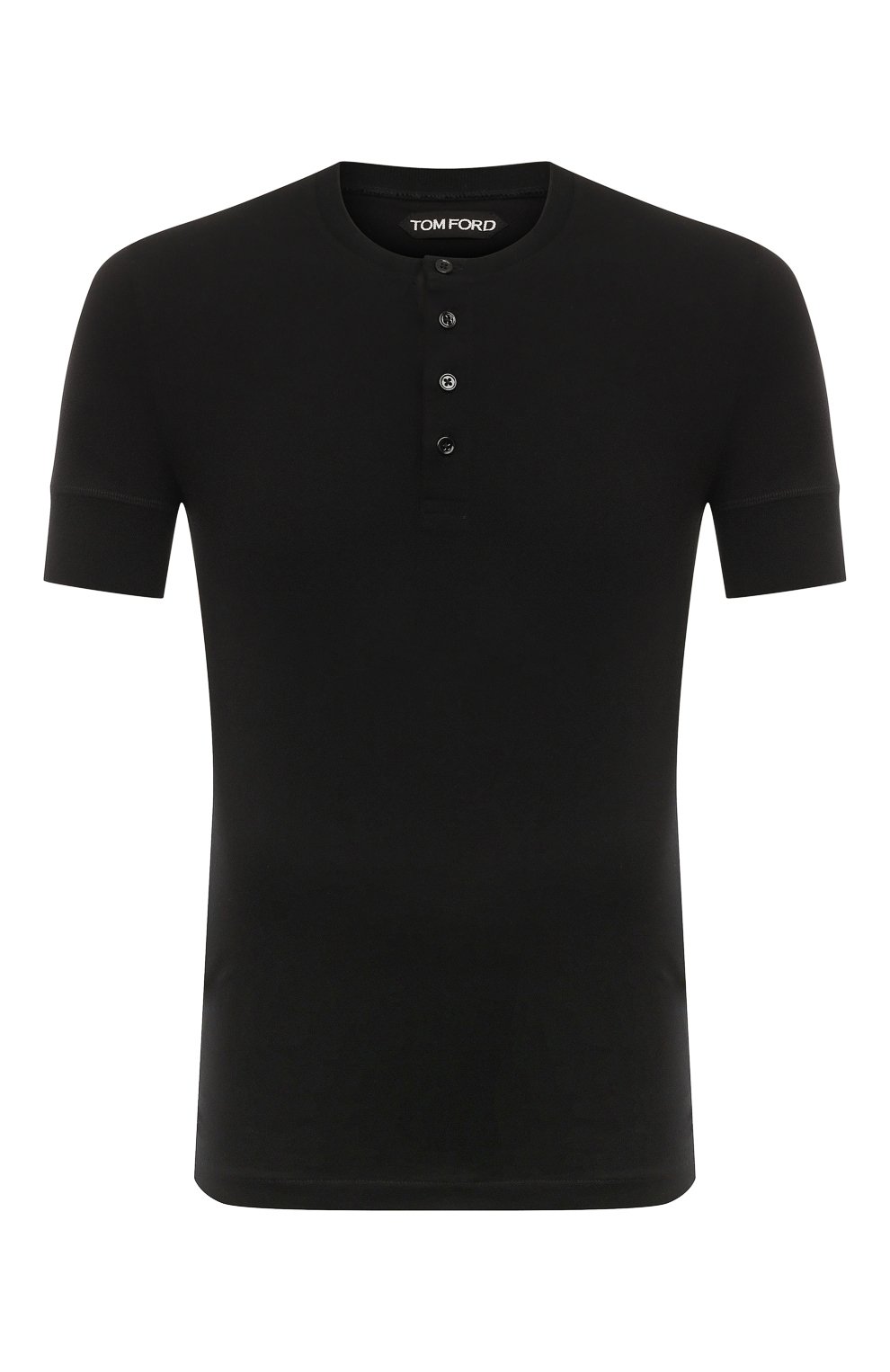 Хлопковая футболка-хенли TOM FORD, арт. TFJ957/BY402, фото 1