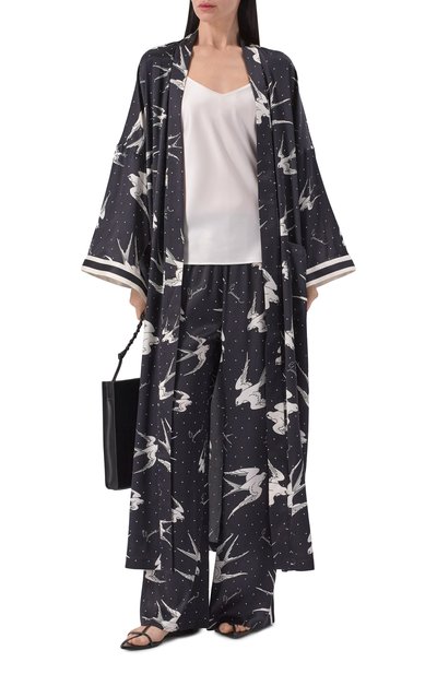 Шелковое кимоно YANINA, арт. T-3137A, фото 2