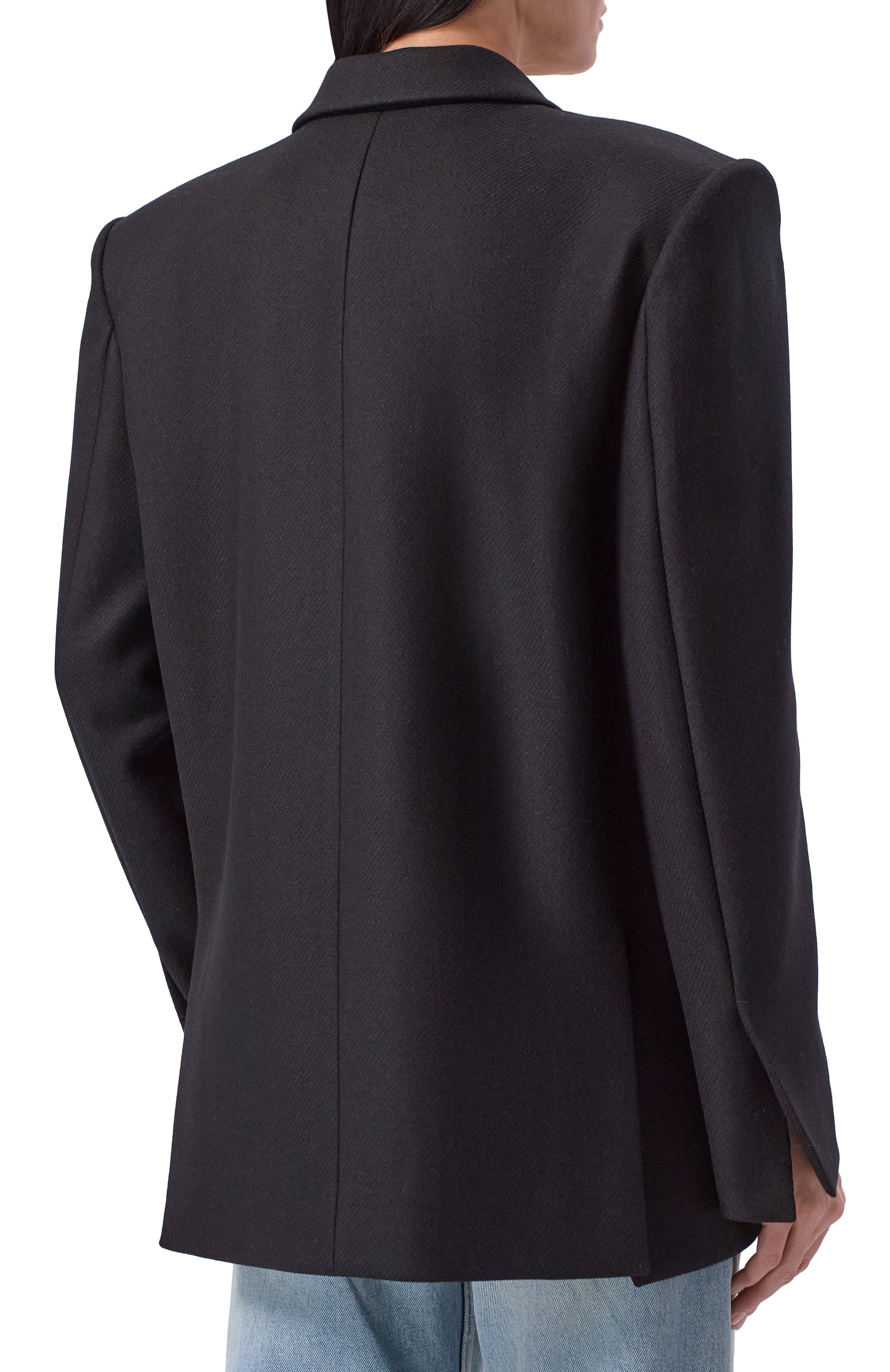 Шерстяной жакет LOUVE черного цвета по цене 165000 руб., арт. 25-06-06-01-11-05-01, фото 4 Шерстяной жакет LOUVE, арт. 25-06-06-01-11-05-01, фото 4