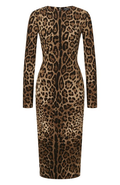 Женское платье из вискозы DOLCE & GABBANA, арт. F6GAVT/FSRKY