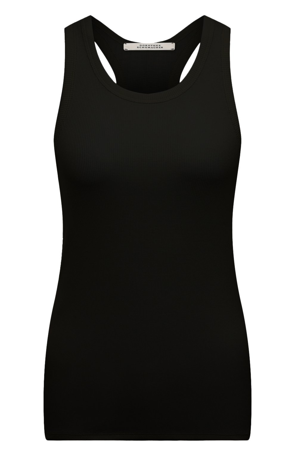 Хлопковая майка DOROTHEE SCHUMACHER, арт. 023301/RIBBED SEDUCTI0N, фото 1