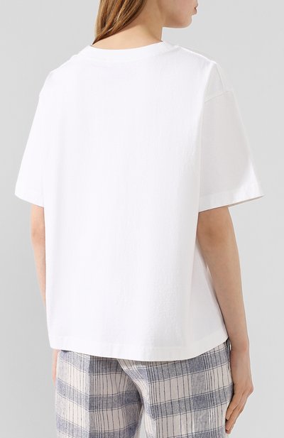 Хлопковая футболка ACNE STUDIOS, арт. AL0135/W, фото 4