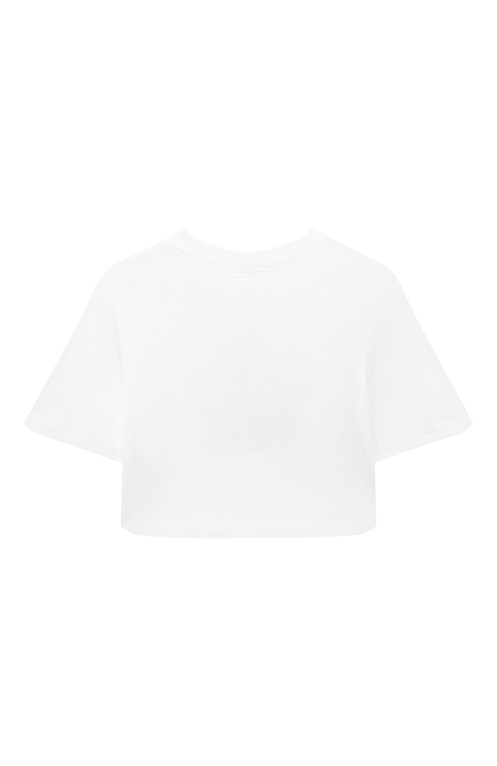 Хлопковая футболка MSGM KIDS, арт. MS029453, фото 2