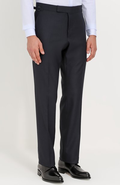 Шерстяной костюм в клетку TOM FORD, арт. 222R91/21AL43, фото 4