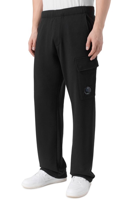 Хлопковые брюки C.P. Company 19CMSP141A005086W Чёрный  19CMSP141A005086W Фото 3