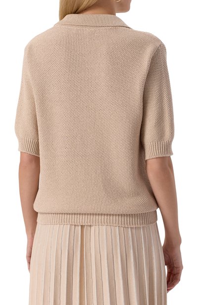 Поло из шелка и хлопка MVST, арт. WS61-259MU, фото 4