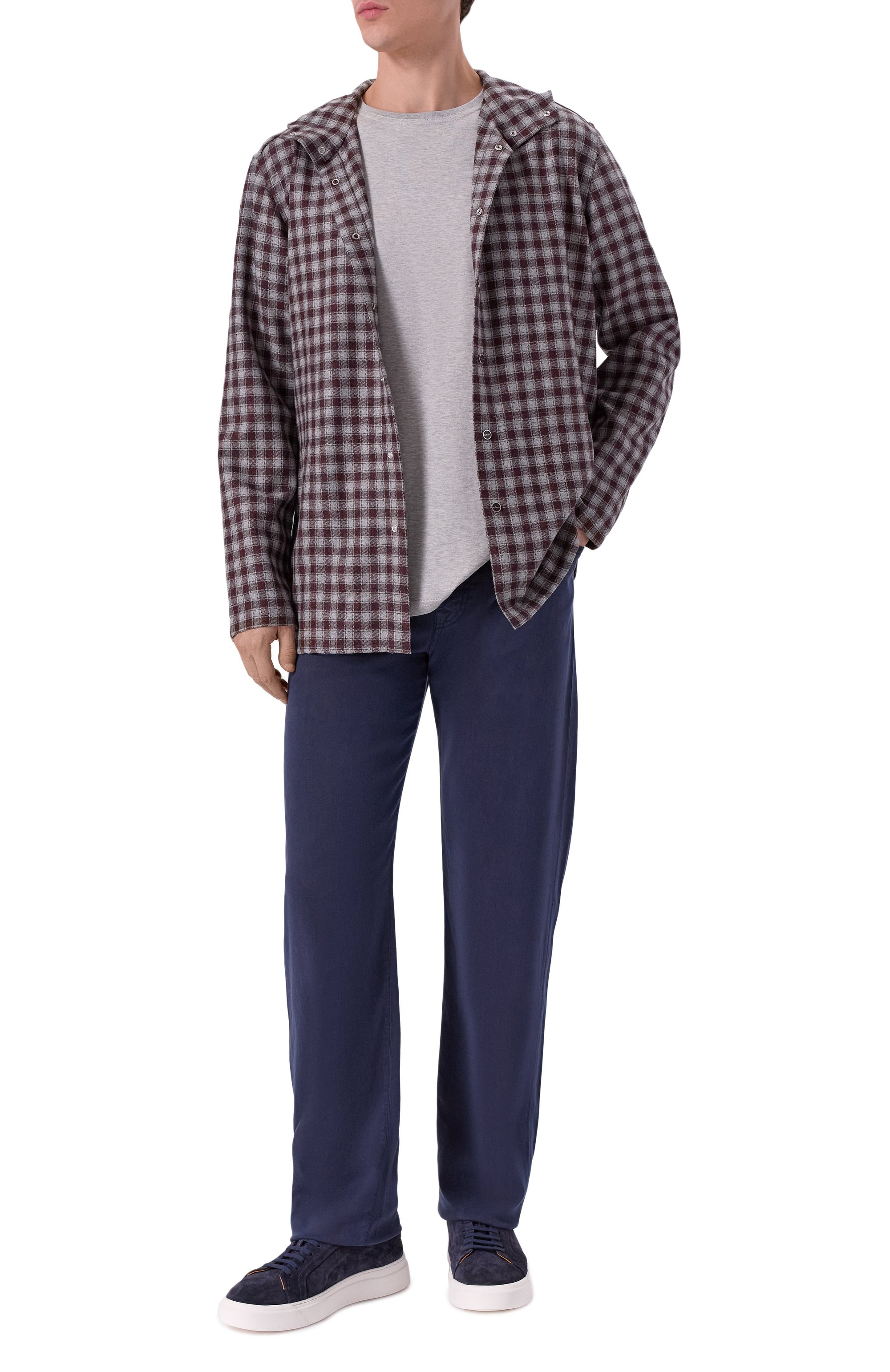 Хлопковая футболка KITON, арт. UMM071402, фото 2