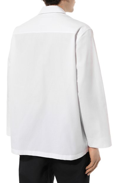 Хлопковая рубашка JIL SANDER, арт. J47DL0144/J45127, фото 4