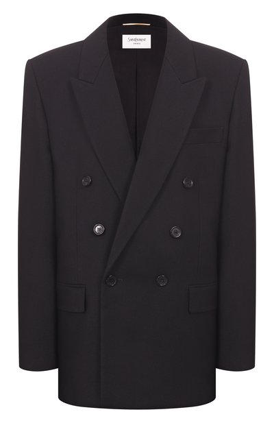 Женский шерстяной жакет SAINT LAURENT, арт. 843367/Y7B73