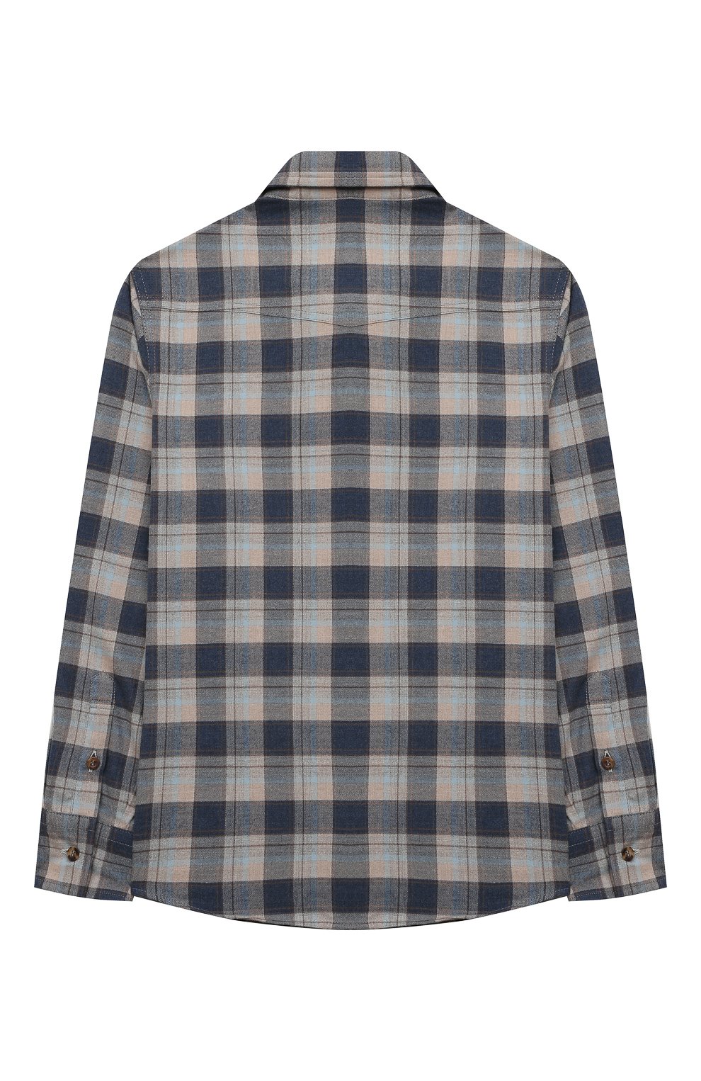 Хлопковая рубашка BRUNELLO CUCINELLI, арт. BB652C360A, фото 2