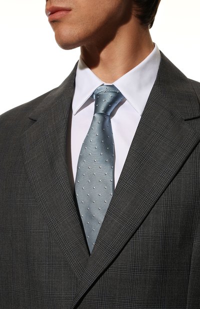 Шелковый галстук PRADA, арт. UCR77-1RRK-F0076-141, фото 2