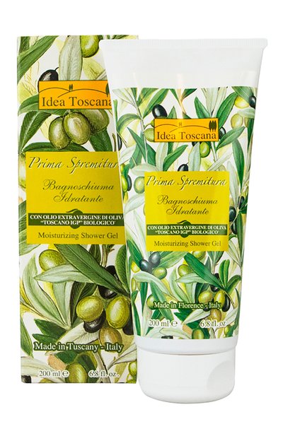 Женского увлажняющий гель для душа prima spremitura (200ml) IDEA TOSCANA, арт. 30103