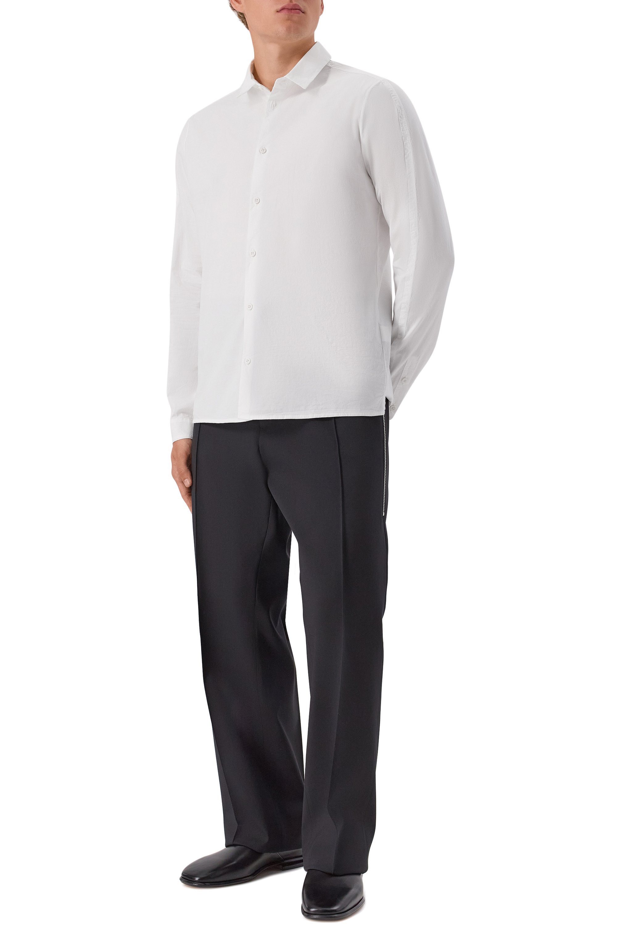 Хлопковая рубашка TRANSIT, арт. CFUTRBT290, фото 2