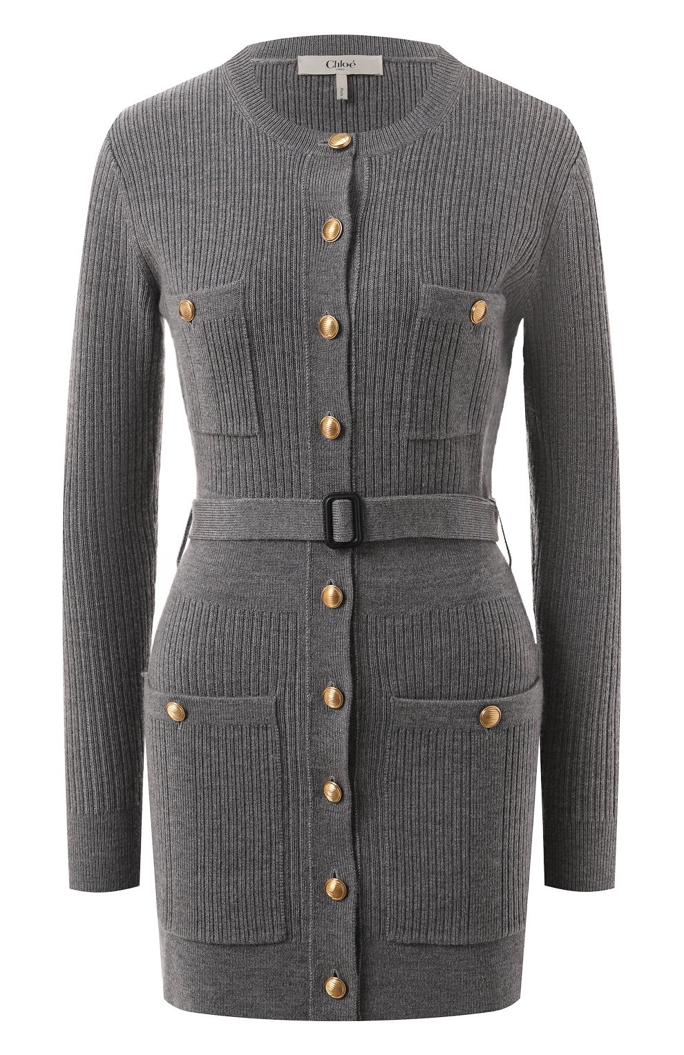 Платье из шерсти и вискозы CHLOÉ, арт. CHC24WMC07670, фото 1