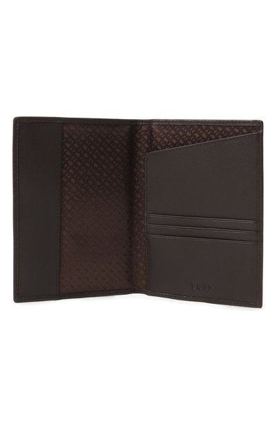 Кожаная обложка для паспорта BOSS, арт. HBPU00020M, фото 3