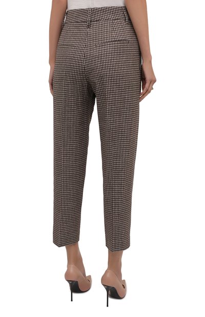 Брюки из шерсти и шелка BRUNELLO CUCINELLI, арт. MB044P7877, фото 4