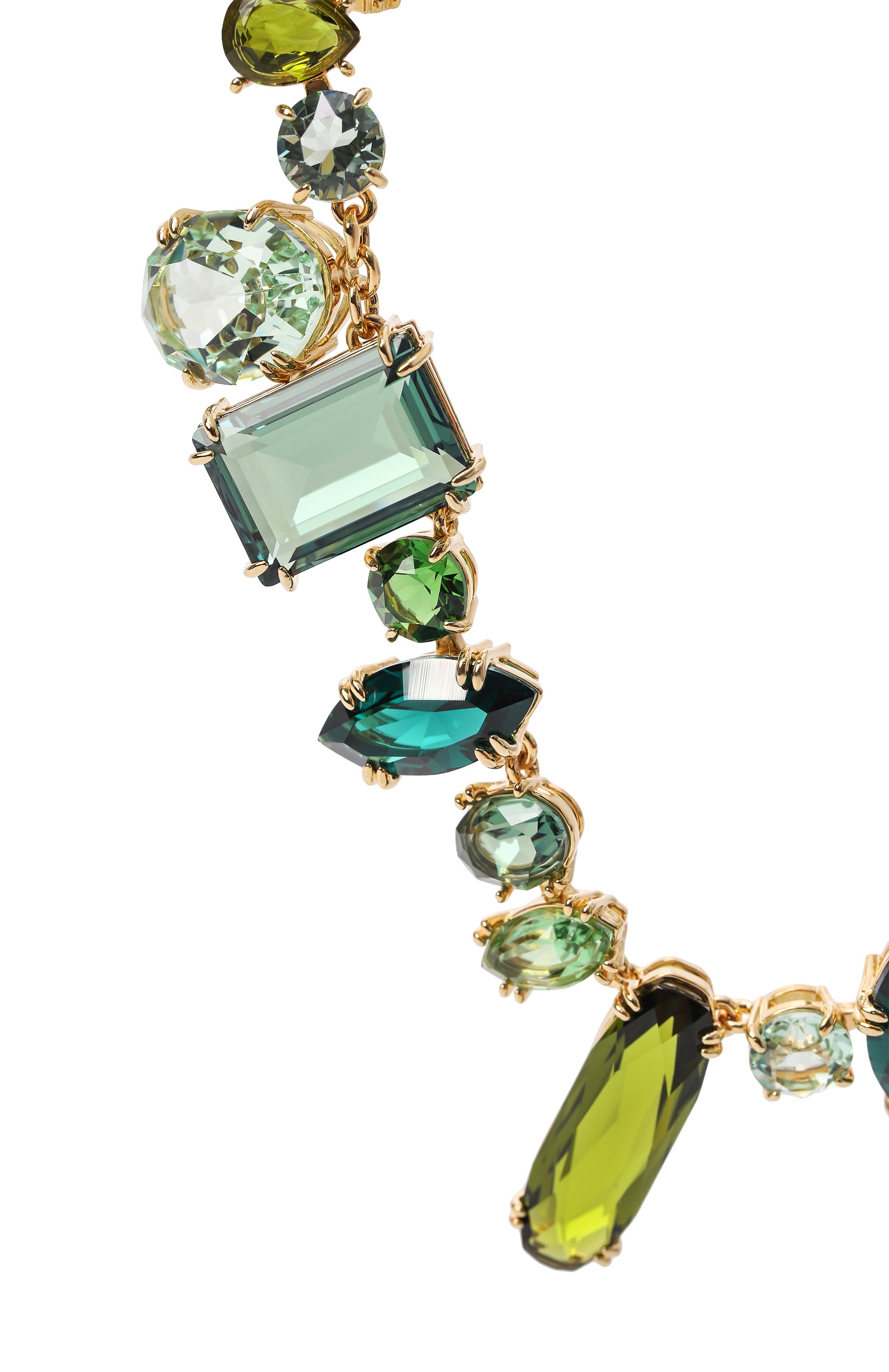 Колье gema SWAROVSKI зеленого цвета по цене 73900 руб., арт. 5657388, фото 3 Колье gema SWAROVSKI, арт. 5657388, фото 3